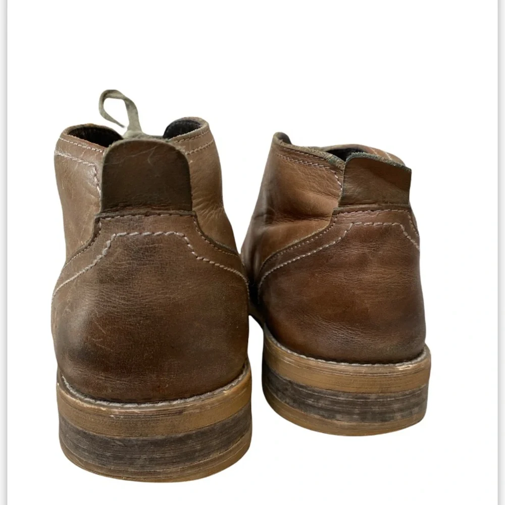 Bed Stu Draco Men’s Chukka Leather Boots brown size 10.5